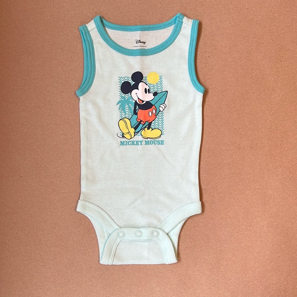 Brand New Disney Mickey Mouse Tank Top Onesie
- Size: Newborn